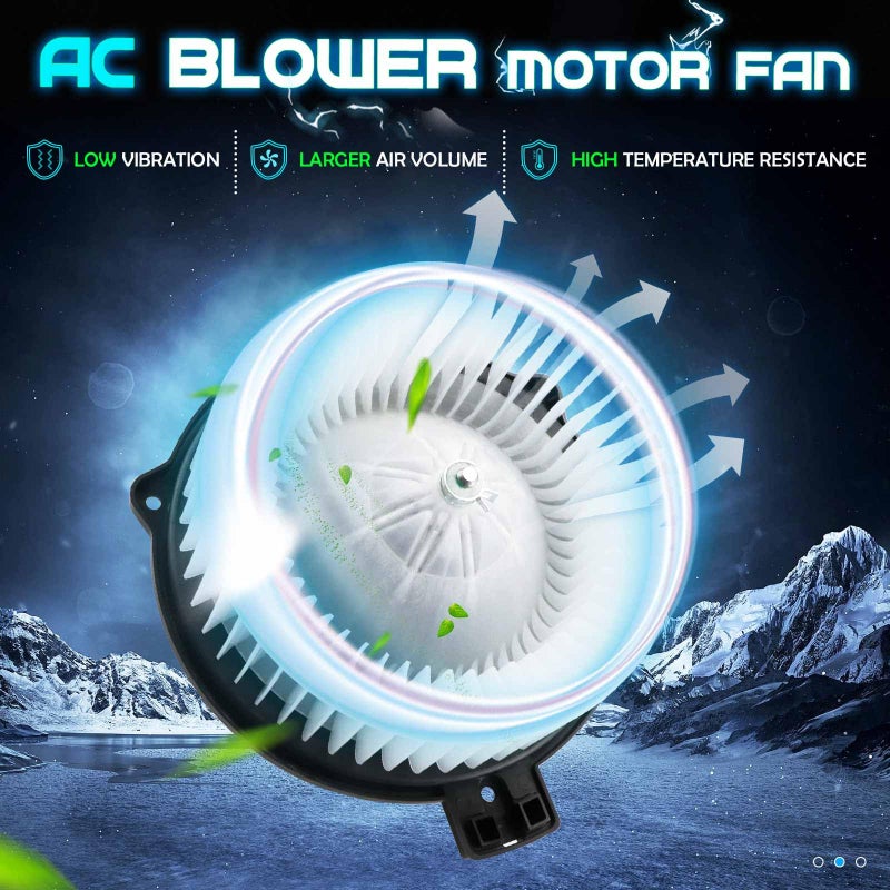 ILONPA A/C Heater Blower Motor Assembly 87103-48020 700112 for 1998-2005 GS300, 1998-2000 GS400, 2001-2005 GS430, 1999-2003 RX300, 2002-2010 SC300, 2001-2007 Highlander - Image 2